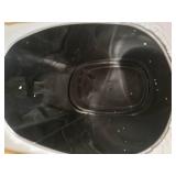 13 Gallon Stainless Steel Oval Trash Can with Lid and AC Adapter