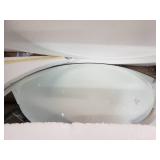 Gatco Oval Bathroom Mirror 26" x 19"