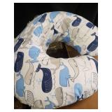 Boppy Nursing Pillow, Blue Whale