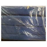 CushionSense 21"x21" Royal Blue Patio Seat Cushions, Set of 4