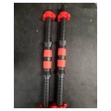 26KG Dumbell Set, Loadable Plates with Threaded Security Bars