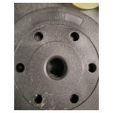 26KG Dumbell Set, Loadable Plates with Threaded Security Bars