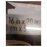 MCS 16"x20" Faux Walnut Frame