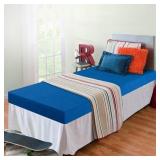 Sleep Master Memory Foam 5 Inch Youth Mattress, Twin, Blue