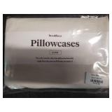 Brookelinen Standard Pillowcases, Solid Cream