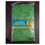 Vinyl Grass Print Table Cover