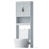 Over-The-Toilet Storage Rack, White