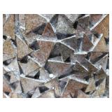 Mosaic 3-Light flushmount in Silver- Retail:$355.99