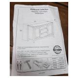 Montauk 56" TV Console Rustic Walnut