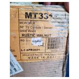 Montauk 56" TV Console Rustic Walnut