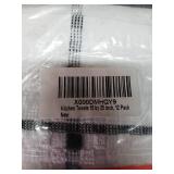 12 Pack Kitchen Utopia Towels White & Black 15x25"