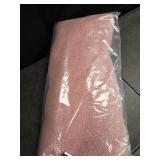 Urban Outfitters King Size Fuzzy Pillow, Salmon
