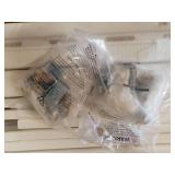 Max & Lily Twin over Twin Low Bunk Bed, White- Retail:$699.99