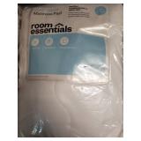 ROOM ESSENTIALS COOL-TOUCH MATTRESS PAD~TWIN/XL TWIN~WATERPROOF, 15" DEPTH