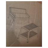 Grenada Outdoor Acacia Sofa and Table Set by Christopher Knight