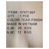 Grenada Outdoor Seat by Christopher Knight