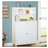 Farmhouse Buffet and Hutch White - Buylateral