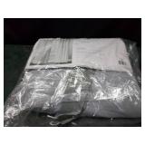 Exclusive Home Curtains Catarina Layered Solid Blackout and Sheer Grommet Top Curtain Panel Pair, 52" x 108"