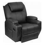 Homall Massage Recliner Chair Swivel Heating Leather Living Room Sofa- Retail:$539.99