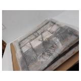 Aspire Weston Square Large Clock 27.5 Inch Farmhouse Wall DÃ©cor, Multicolor