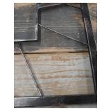 Aspire Weston Square Large Clock 27.5 Inch Farmhouse Wall DÃ©cor, Multicolor