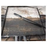 Aspire Weston Square Large Clock 27.5 Inch Farmhouse Wall DÃ©cor, Multicolor