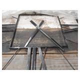 Aspire Weston Square Large Clock 27.5 Inch Farmhouse Wall DÃ©cor, Multicolor