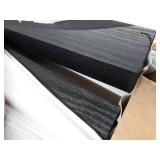 Ameriwood Home Parsons Modern Coffee Table, Black