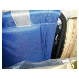 Portal Oversize XL Zero Gravity Chair, Adjustable Patio Lounge Recliner with Headrest Cup Holder Support 350lbs, Blue