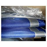 Portal Oversize XL Zero Gravity Chair, Adjustable Patio Lounge Recliner with Headrest Cup Holder Support 350lbs, Blue