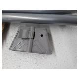 Whitmor Foldable Garment Rack - Rolling Clothes Hanger - Adjustable Height