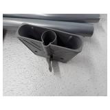 Whitmor Foldable Garment Rack - Rolling Clothes Hanger - Adjustable Height