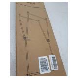 Whitmor Foldable Garment Rack - Rolling Clothes Hanger - Adjustable Height