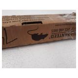 Xcluder 48" Low-Profile Door Sweep, Aluminum 2-Pack Seals Out Rodents & Pests, Enhanced Weather Sealing, Easy to Install; Door Seal Rodent Guard; Rodent Proof Door Sweep