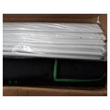 Green hut Grow Tent 96"X48"X78" 600D Mylar Hydroponic Indoor Grow Tent with Observation Window, Removable Floor Tray and Tool Bag for Indoor Plant Growing 8X4