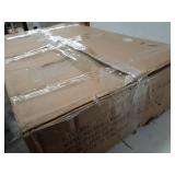 Ball & Cast Swivel Counter Height Barstool 24 Inch Seat Height Light Brown Set of 1