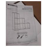 ClosetMaid 1043 Cubeicals Organizer, 3-2-1 Cube, White