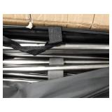 Zicon Portable Tennis Net,Stainless Steel Poles Badminton Net Set Adjustable Height Nylon Net with Carry Bag, for Kids Volleyball, Pickleball,Soccer, Indoor, Outdoor Court, Backyard, Beach, Driveway