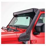 Go Rhino! 730500T Windshield Lightmount for Jeep JL & JT Gladiator, Textured Black