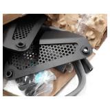 Go Rhino! 730500T Windshield Lightmount for Jeep JL & JT Gladiator, Textured Black