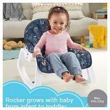 Fisher-Price Infant-to-Toddler Rocker Moonlight Forest, Baby Rocking Chair with Toys for Soothing or Playtime from Infant to Toddler [Amazon Exclusive]