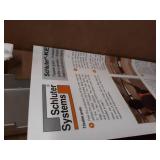 Schluter Systems Kerdi-Line 3/4" Frame, 44" Perforated Grate Assembly (KL1B19EB110)