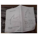 Happybuy Handrails for Outdoor Steps, Fit 1 or 2 Steps Outdoor Stair Railing, Arch#1 Wrought Iron Handrail, Flexible Porch Railing, Black Transitional Handrails for Concrete Steps or Wooden Stairs