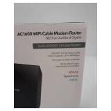 NETGEAR Cable Modem Wi-Fi Router Combo C6250 - Compatible with All Cable Providers Including Xfinity by Comcast, Spectrum, Cox | for Cable Plans Up to 300 Mbps | AC1600 Wi-Fi Speed | DOCSIS 3.0