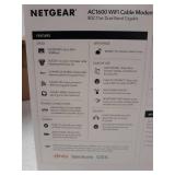 NETGEAR Cable Modem Wi-Fi Router Combo C6250 - Compatible with All Cable Providers Including Xfinity by Comcast, Spectrum, Cox | for Cable Plans Up to 300 Mbps | AC1600 Wi-Fi Speed | DOCSIS 3.0