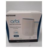NETGEAR Orbi Built-in-Modem Whole Home Mesh WiFi System with all-in-one cable modem and WiFi router and single satellite extender with speeds up to 2.2 Gbps over 4,000 sq. feet, AC2200 (CBK40)