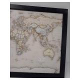 Homemagnetics MM3624WLD Magnetic Travel Map of The World, 39 by 27"