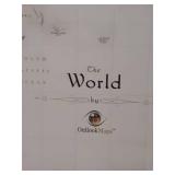 Homemagnetics MM3624WLD Magnetic Travel Map of The World, 39 by 27"