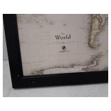 Homemagnetics MM3624WLD Magnetic Travel Map of The World, 39 by 27"