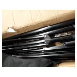 EMART Photo Video Studio 10Ft Adjustable Background Stand Backdrop Support System Kit with Carry Bag